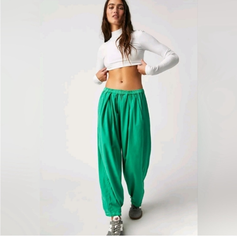 Free People Green Pants